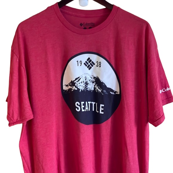 Columbia red Seattle T-shirt - Picture 2 of 5